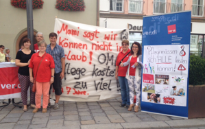 v.l.n.r.: Anja Wessely, Johann Kaltenbacher, Brigitte Rieger, Achim Oberndorfer, Beate Himmel und Anja Koenig
